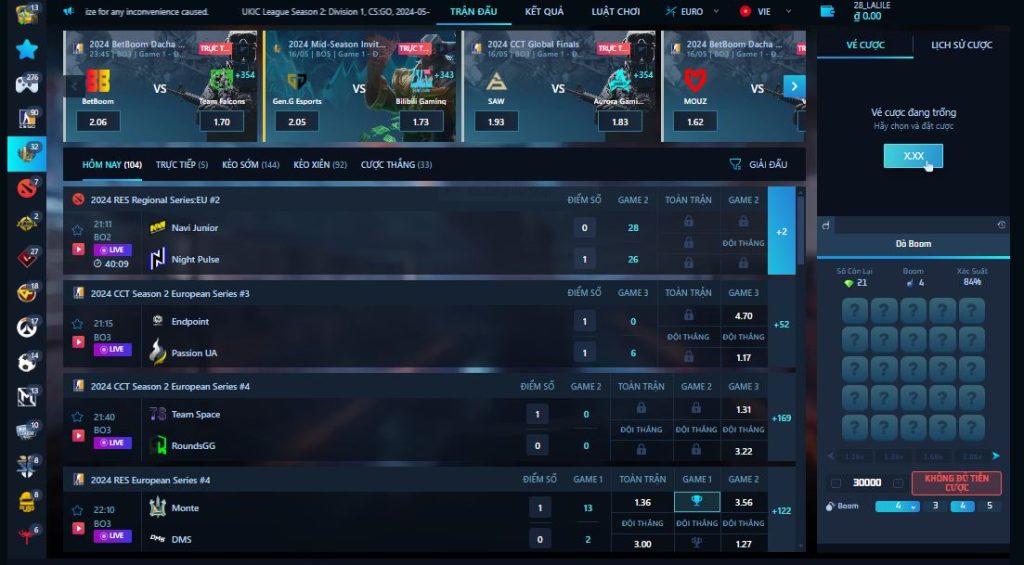 Game Esports 6686, Esports 6686
